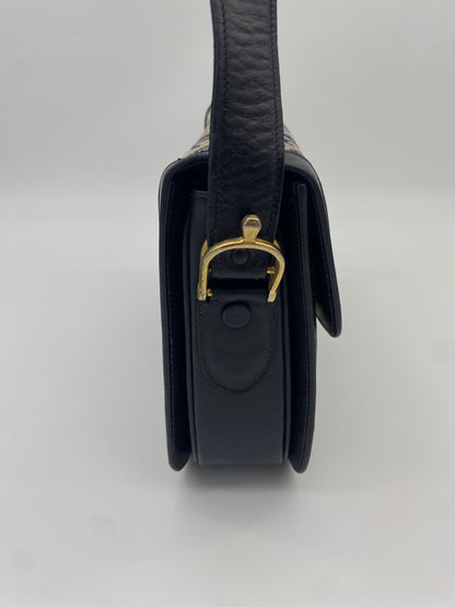 CELINE CALECHE BOX BAG NAVY