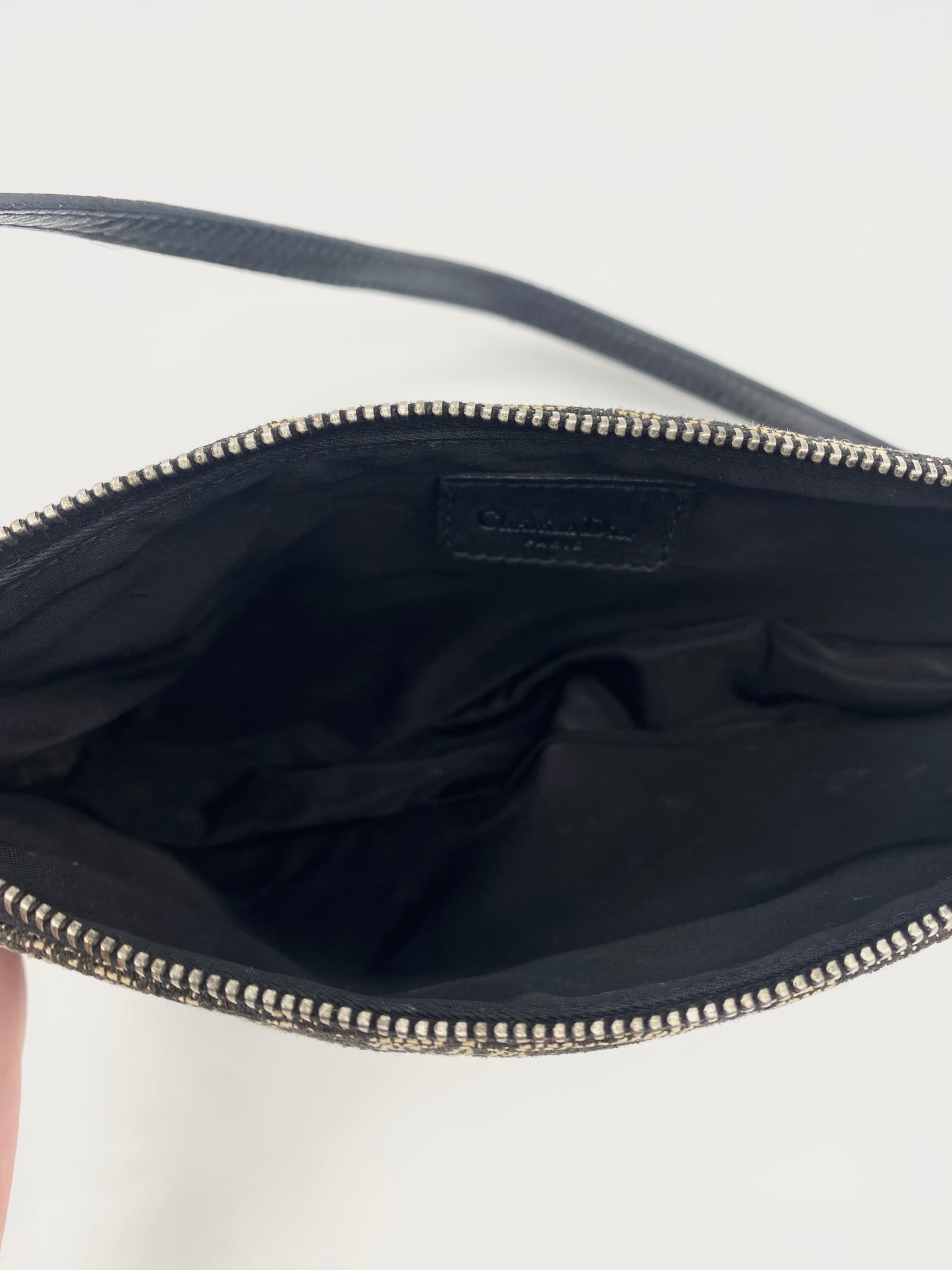 DIOR SADDLE BAG BLACK